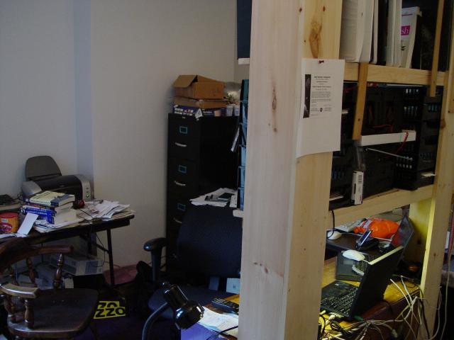 View into my office