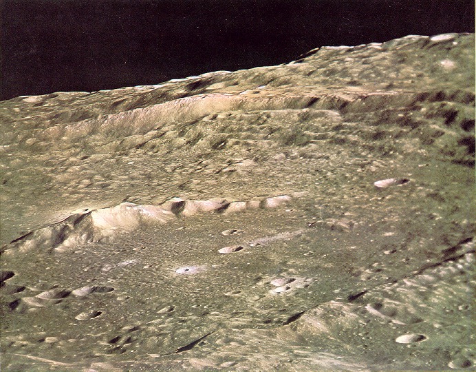 The far side of Luna